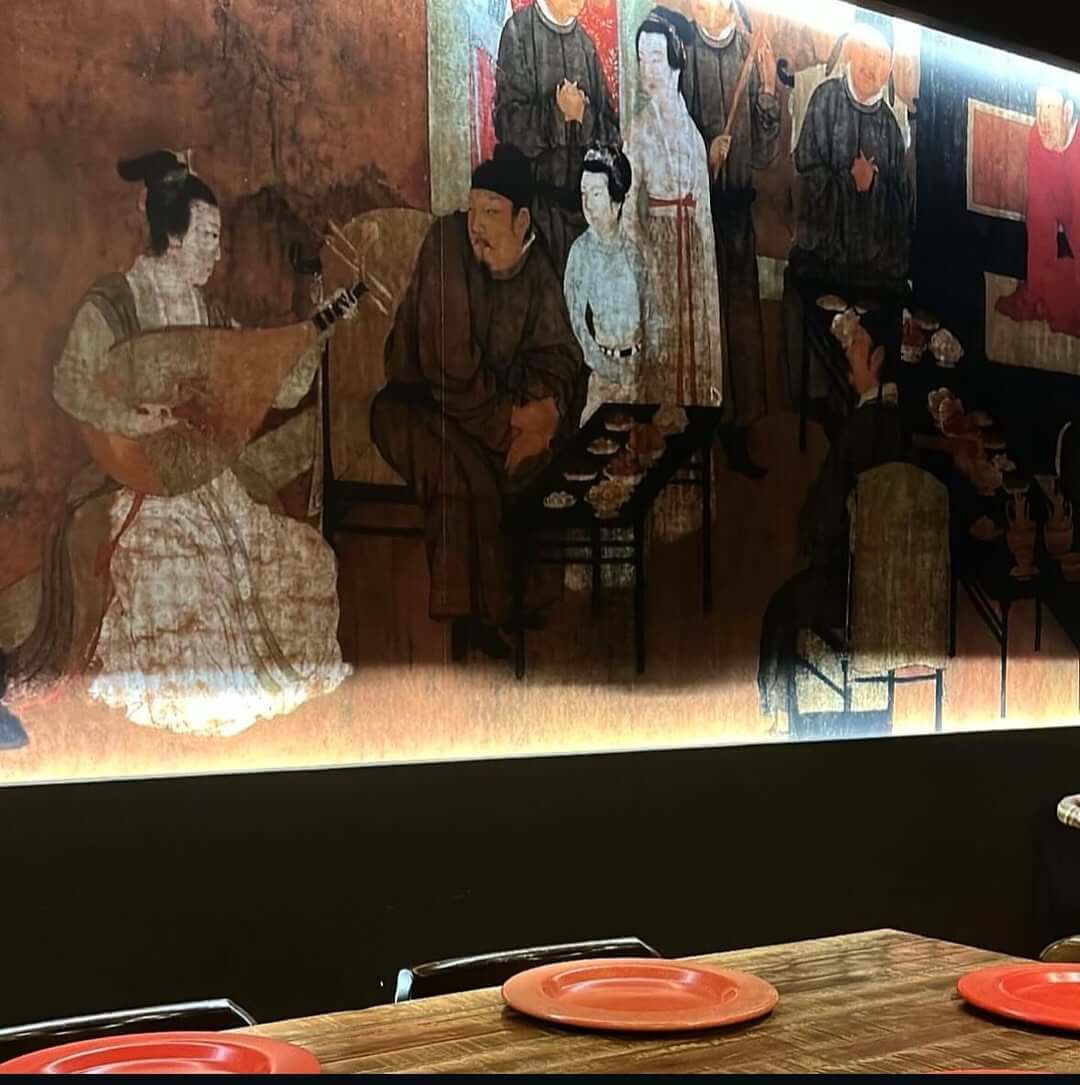 Decoração interna do Restaurante Hwa Kuo